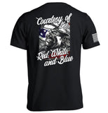 Courtesy Of The Red, White, And Blue Aaria Tees