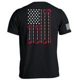 Golf American Flag Aaria Tees