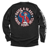 Raise a Glass Raise Some Hell Aaria Tees