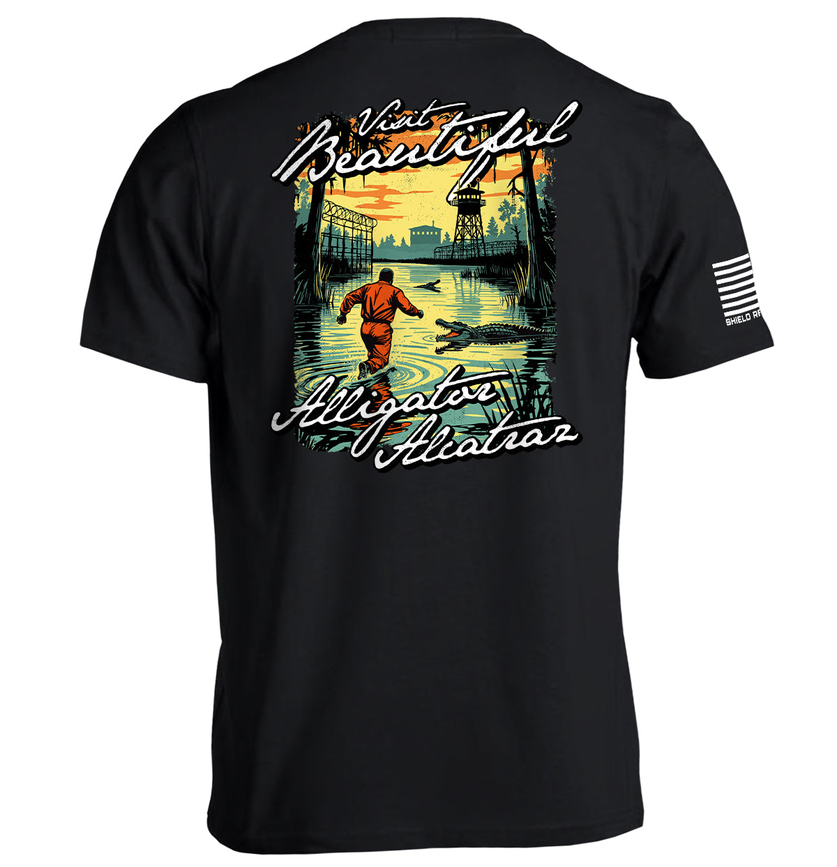 Visit Beautiful Alligator Alcatraz - Aaria Tees