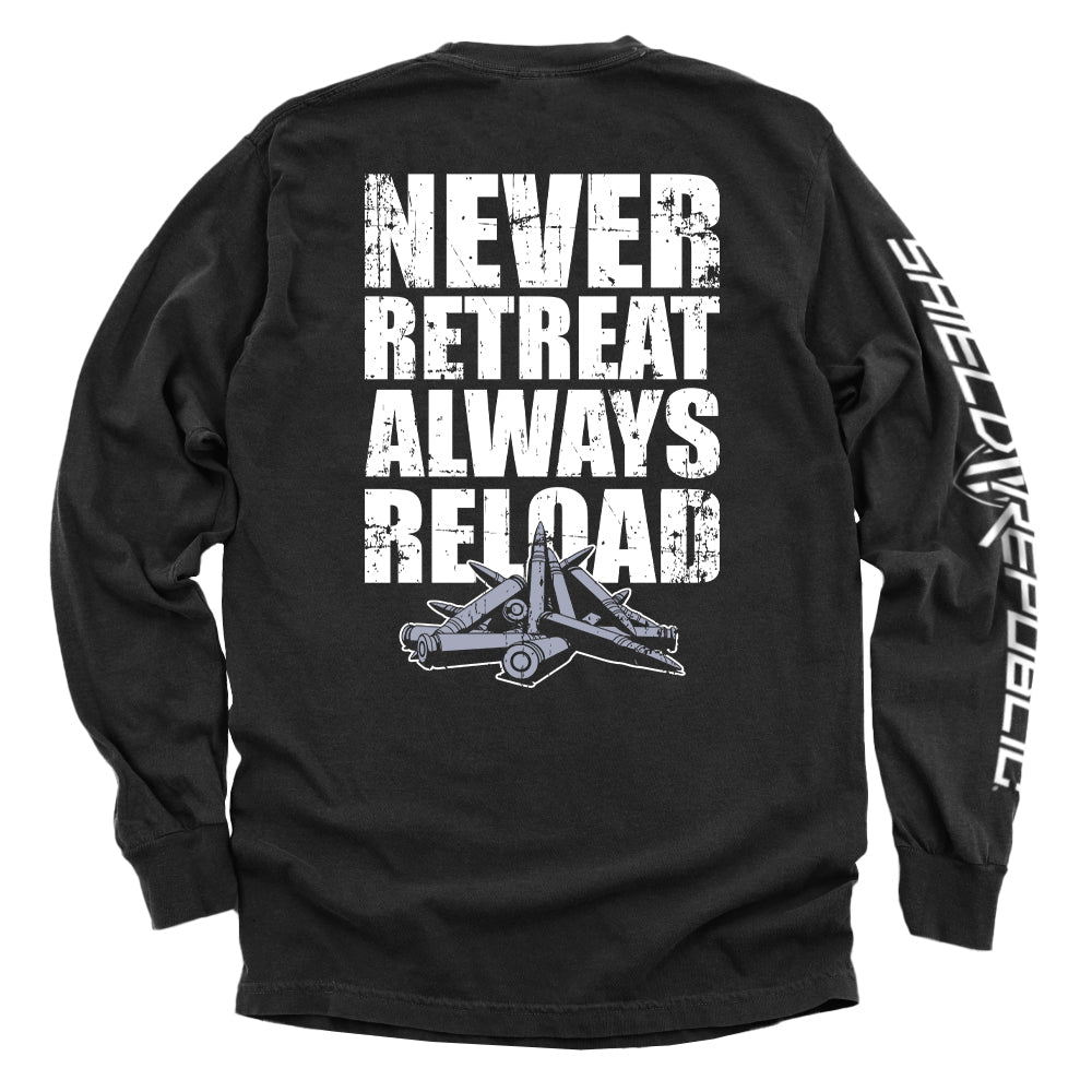 Never Retreat Always Reload - Aaria Tees Aaria Tees