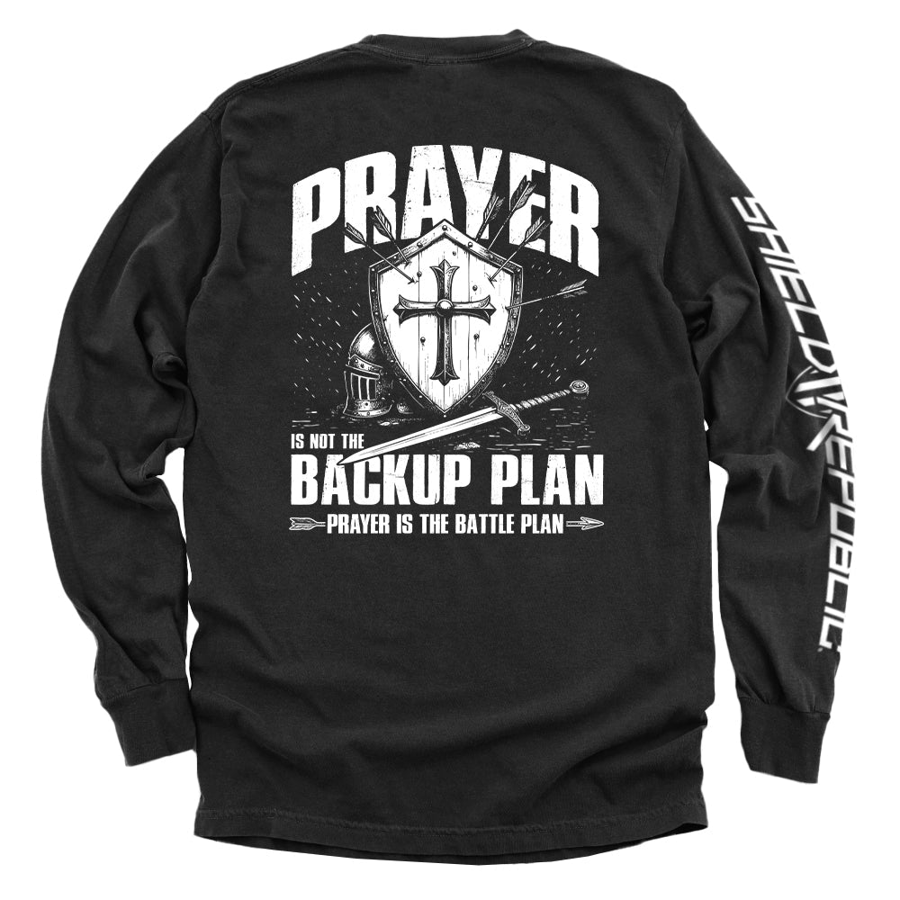 Prayer is not a backup plan - Aaria Tees Aaria Tees
