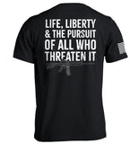 Life, Liberty & The Pursuit Aaria Tees