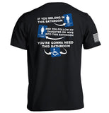 If You Belong In This Bathroom Aaria Tees