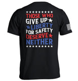 Those Who Give Up Liberty For Safety Aaria Tees