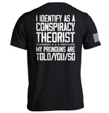 I Identify As A Conspiracy Theorist Aaria Tees