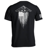 B2 Stealth Bomber Flag Aaria Tees