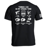 Things I Do In My Spare Time Guns - Aaria Tees Aaria Tees