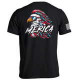Merica Mullet Eagle Aaria Tees