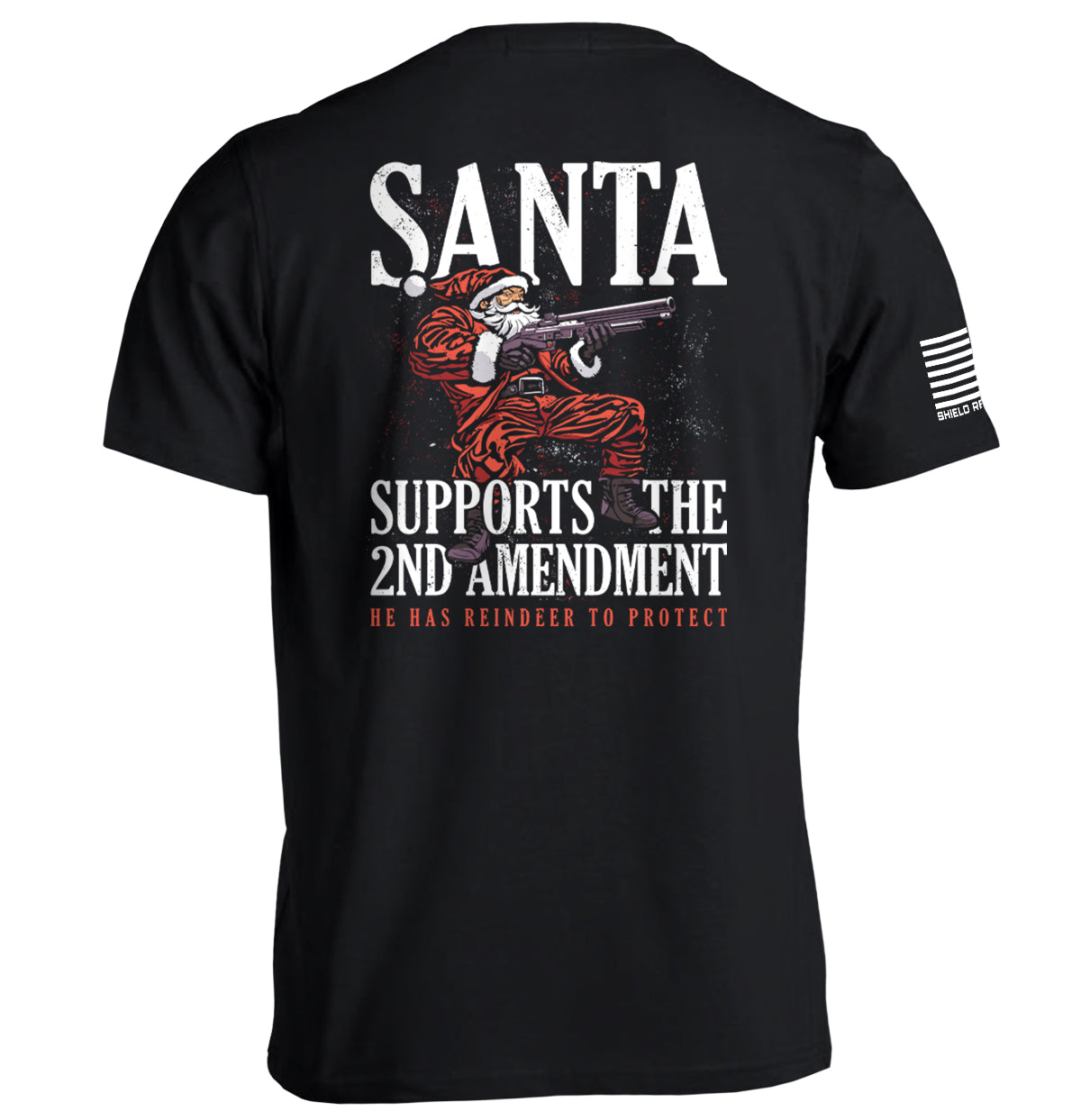Santa Supports the 2nd Amendment - Aaria Tees Aaria Tees