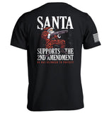 Santa Supports the 2nd Amendment - Aaria Tees Aaria Tees