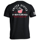 The United States of North America Aaria Tees