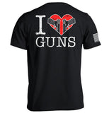 I Love Guns - Aaria Tees Aaria Tees