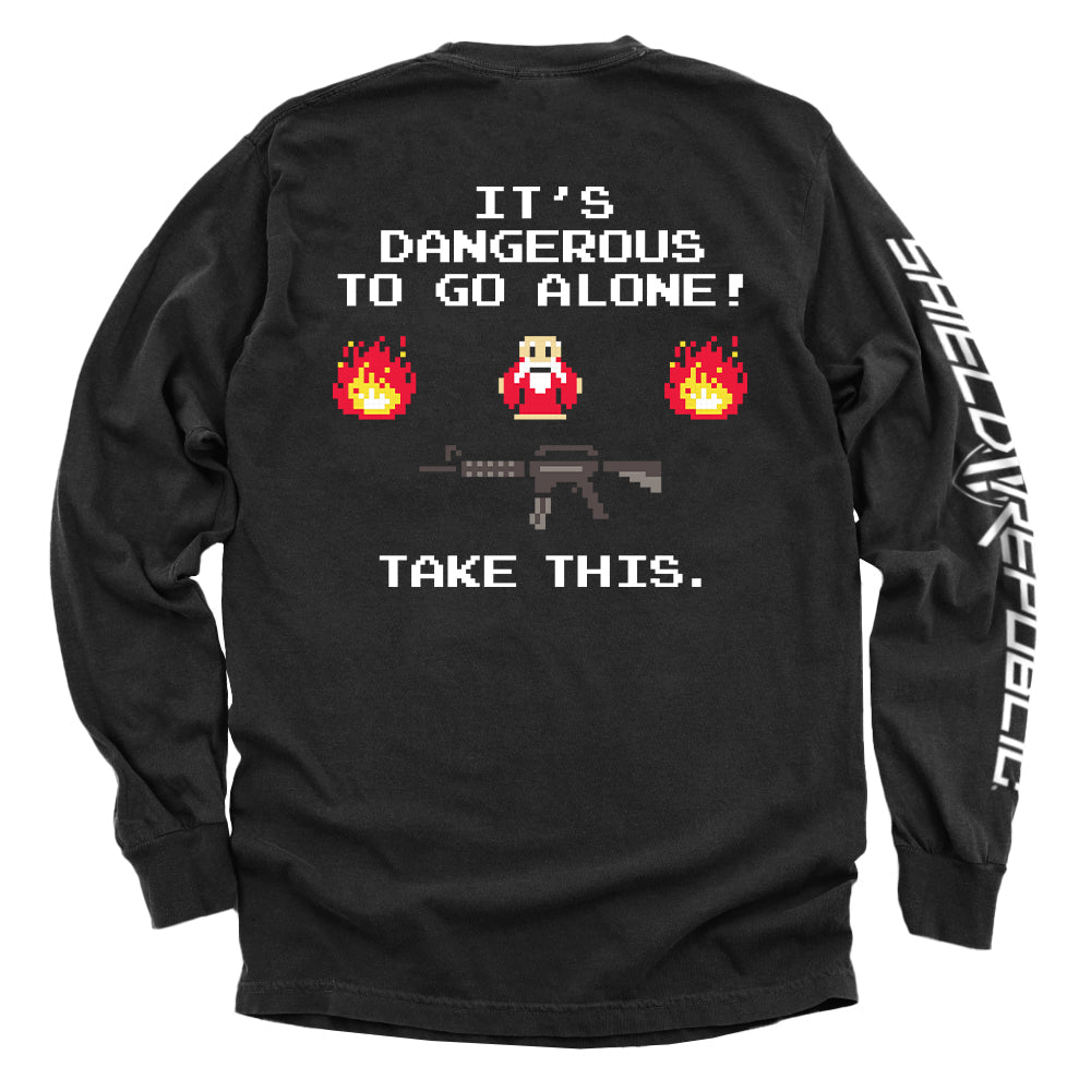 It's Dangerous to Go Alone - Aaria Tees Aaria Tees
