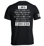 I'm A Hard Times Survivor Aaria Tees