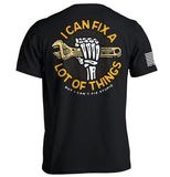 I Can Fix A Lot Of Things But I Can't fix Stupid Crescent Wrench Aaria Tees