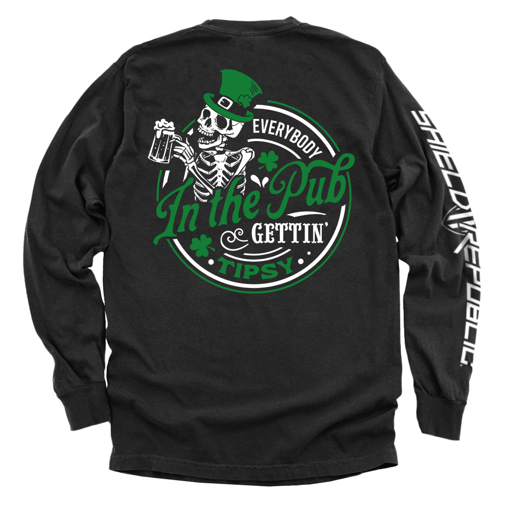 Everybody In The Pub Skeleton - Aaria Tees Aaria Tees