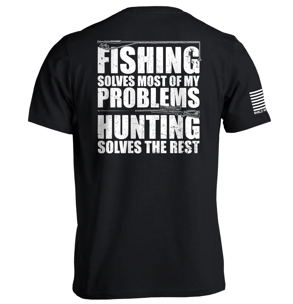 Fishing Solves Most Of My Problems - Aaria Tees Aaria Tees