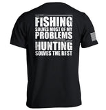 Fishing Solves Most Of My Problems - Aaria Tees Aaria Tees