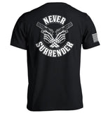 Never Surrender Aaria Tees