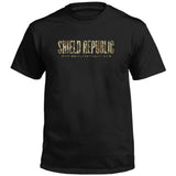 Shield Republic Duck Camo Banner Text (Front) Aaria Tees