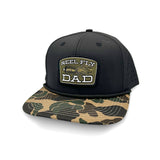 Reel Fly Dad (Woven Patch) Aaria Tees