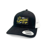 Spark it up Black (Woven Patch) Aaria Tees