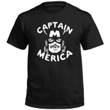 Captain Merica (Front) - Aaria Tees Aaria Tees