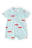 Block Party Polo Shorty One-Piece - Aaria Tees Aaria Tees