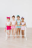 Blooming Beauty S/S Twirl Leotard - Aaria Tees Aaria Tees