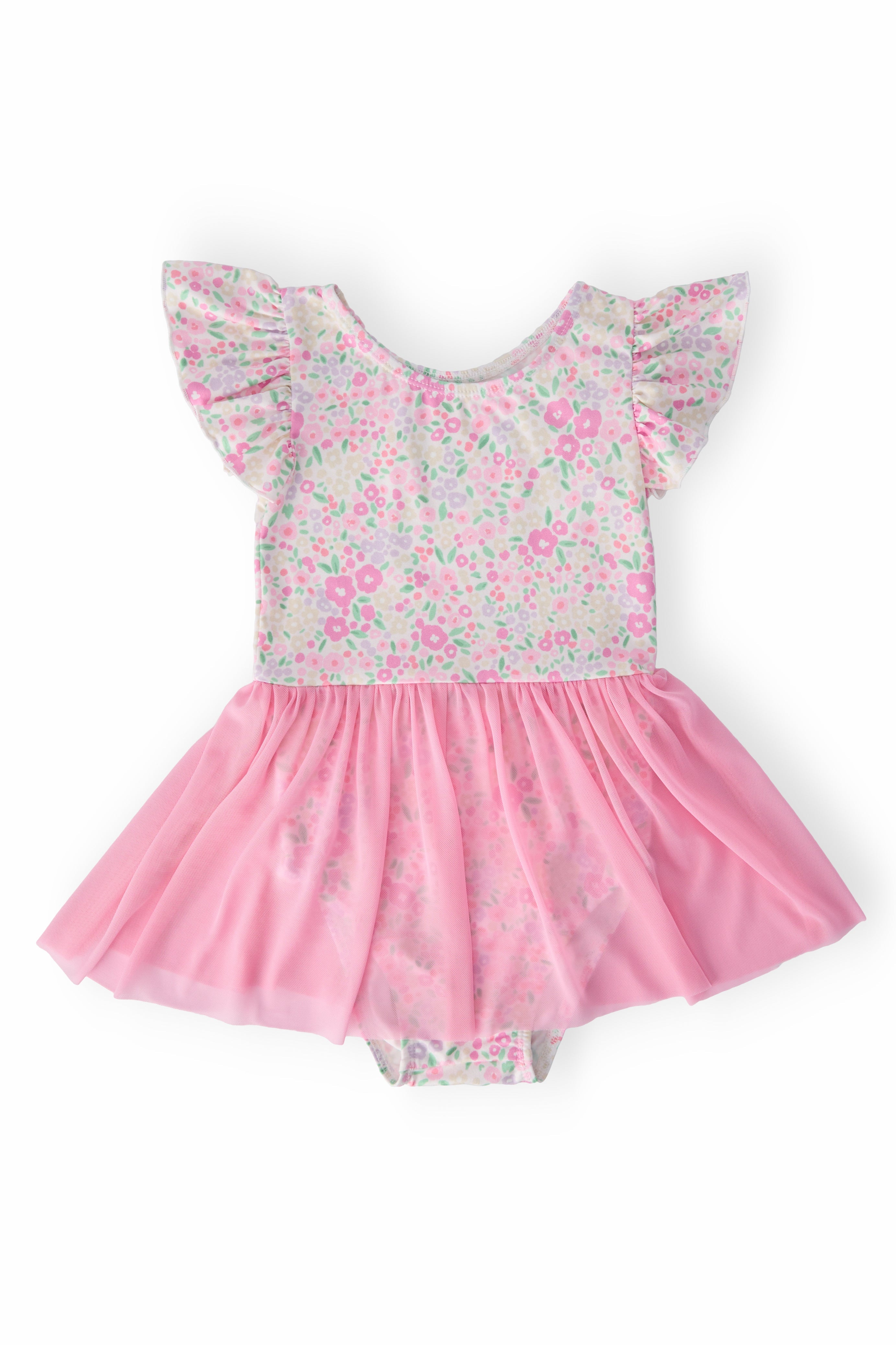 Blooming Beauty S/S Twirl Leotard - Aaria Tees Aaria Tees