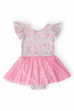 Blooming Beauty S/S Twirl Leotard - Aaria Tees Aaria Tees