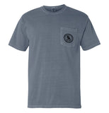 All Faster than Dialing 911 Pocket Tee Aaria Tees