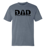 Dad The Veteran The Myth The Legend (Front) Aaria Tees