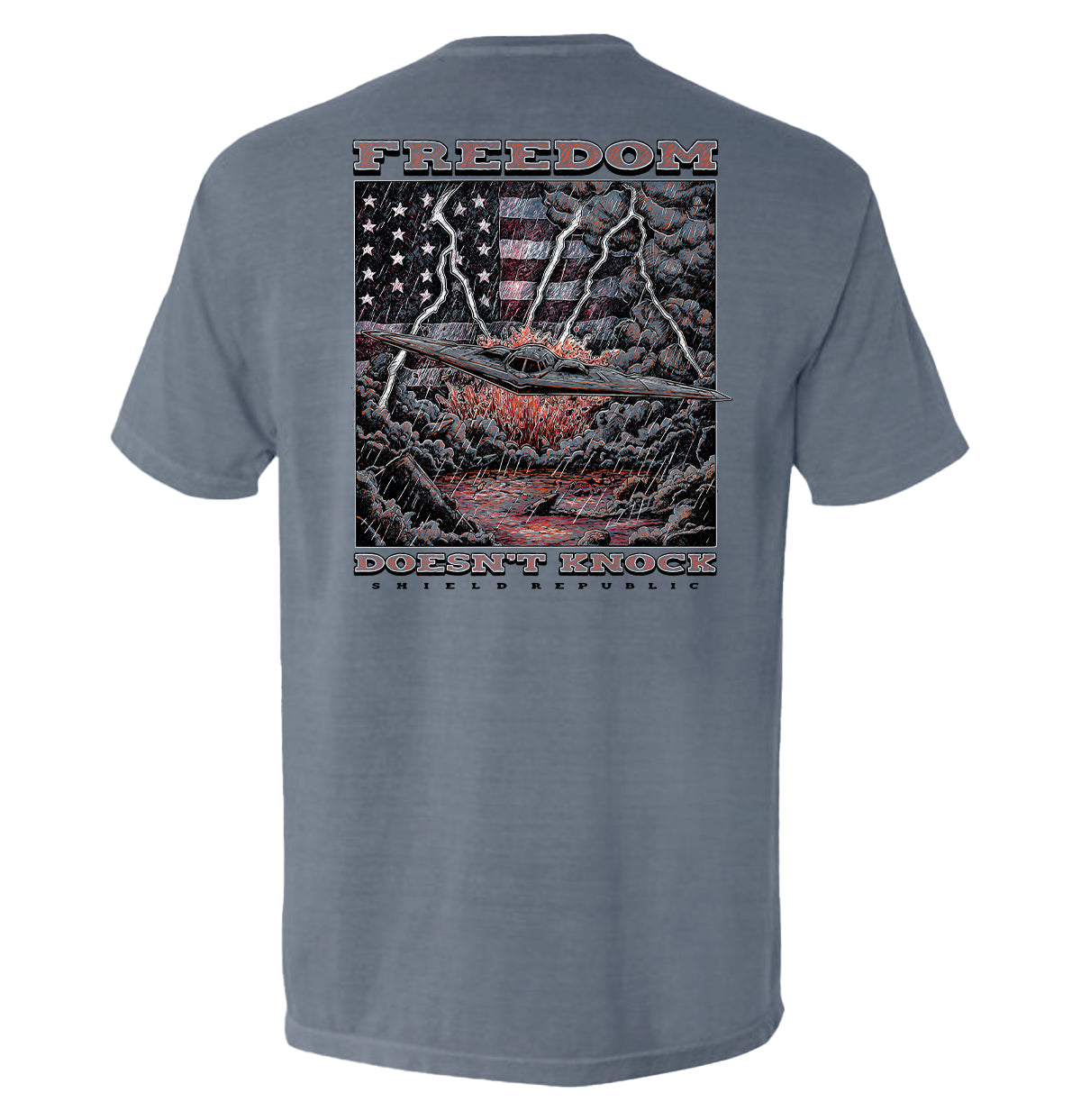 Freedom Doesn't Knock - Aaria Tees Aaria Tees