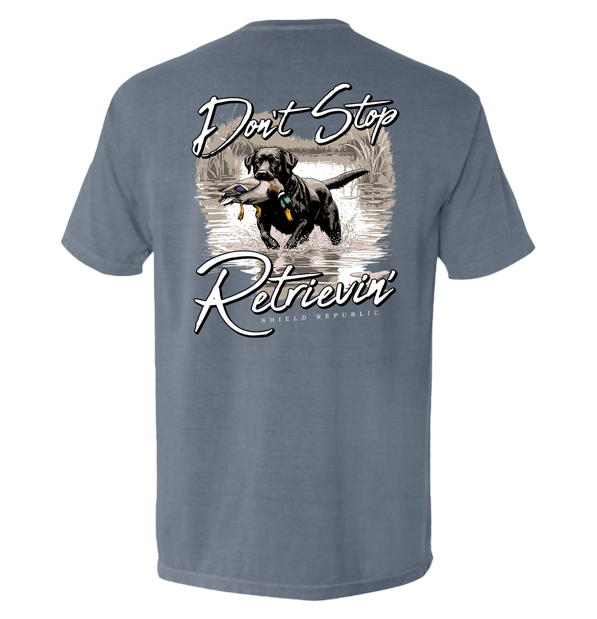 Don't Stop Retrievin' Black Lab - Aaria Tees Aaria Tees