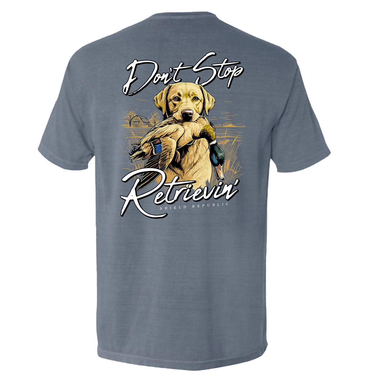 Don't Stop Retrievin Yellow Lab - Aaria Tees Aaria Tees