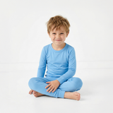 Blue Bell Long Sleeve Bamboo Pajama Set - Aaria Tees Aaria Tees