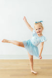 Blueberry Kisses S/S Twirl Leotard - Aaria Tees Aaria Tees