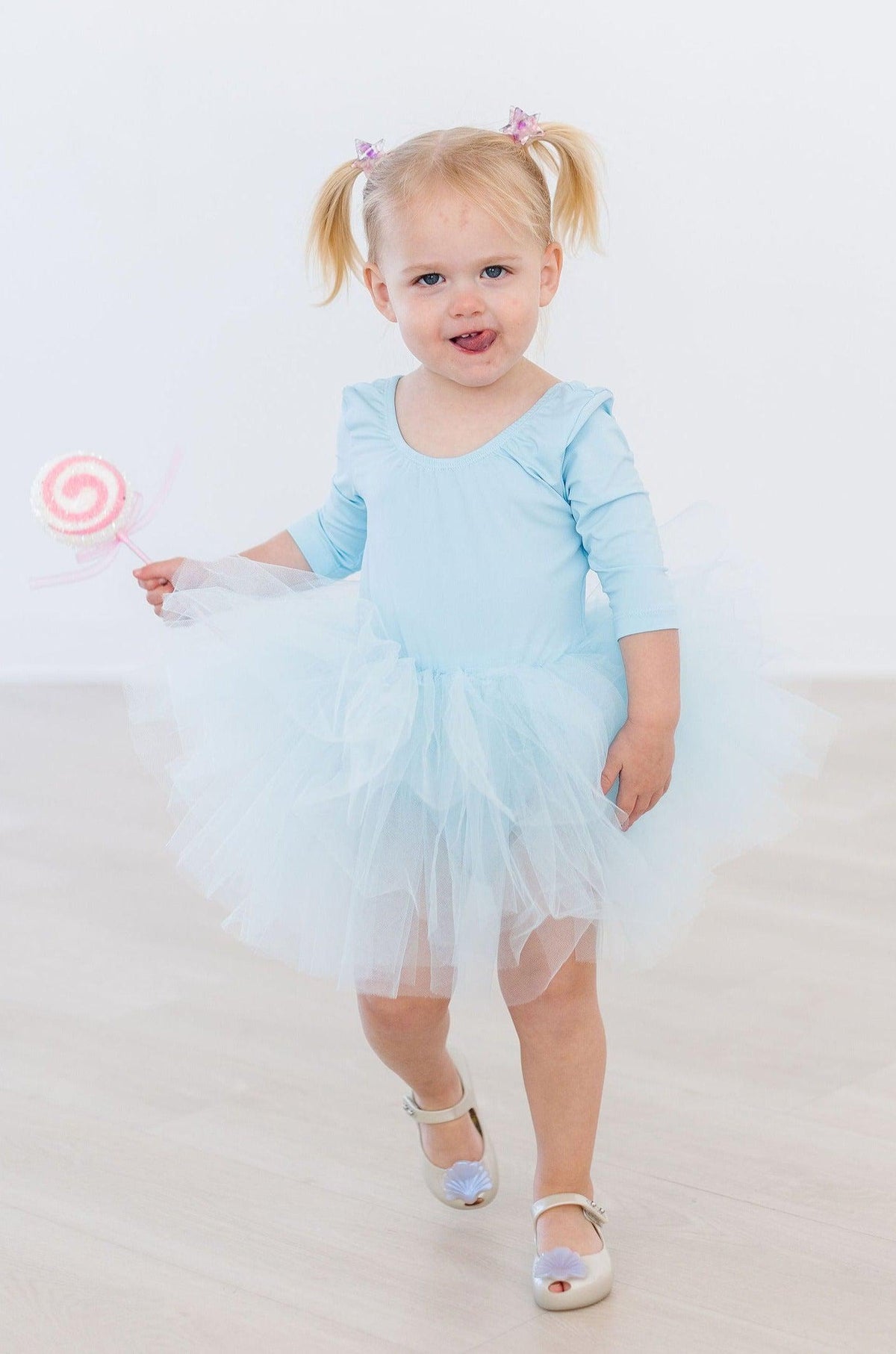 Bluebird 3/4 Tutu Leotard - Aaria Tees