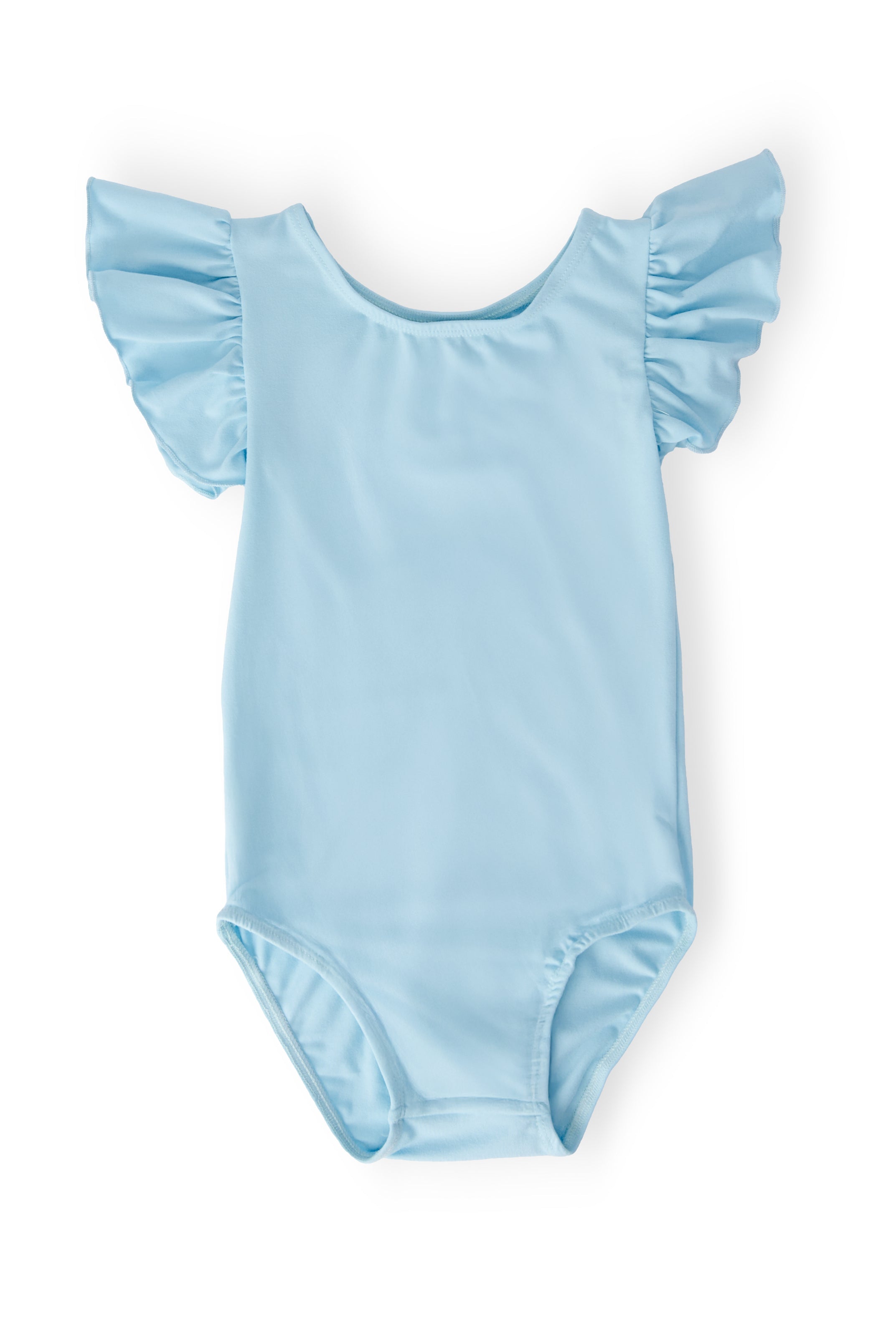 Bluebird S/S Flutter Sleeve Leotard - Aaria Tees Aaria Tees