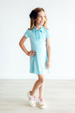 Bluebird S/S Polo Dress - Aaria Tees Aaria Tees