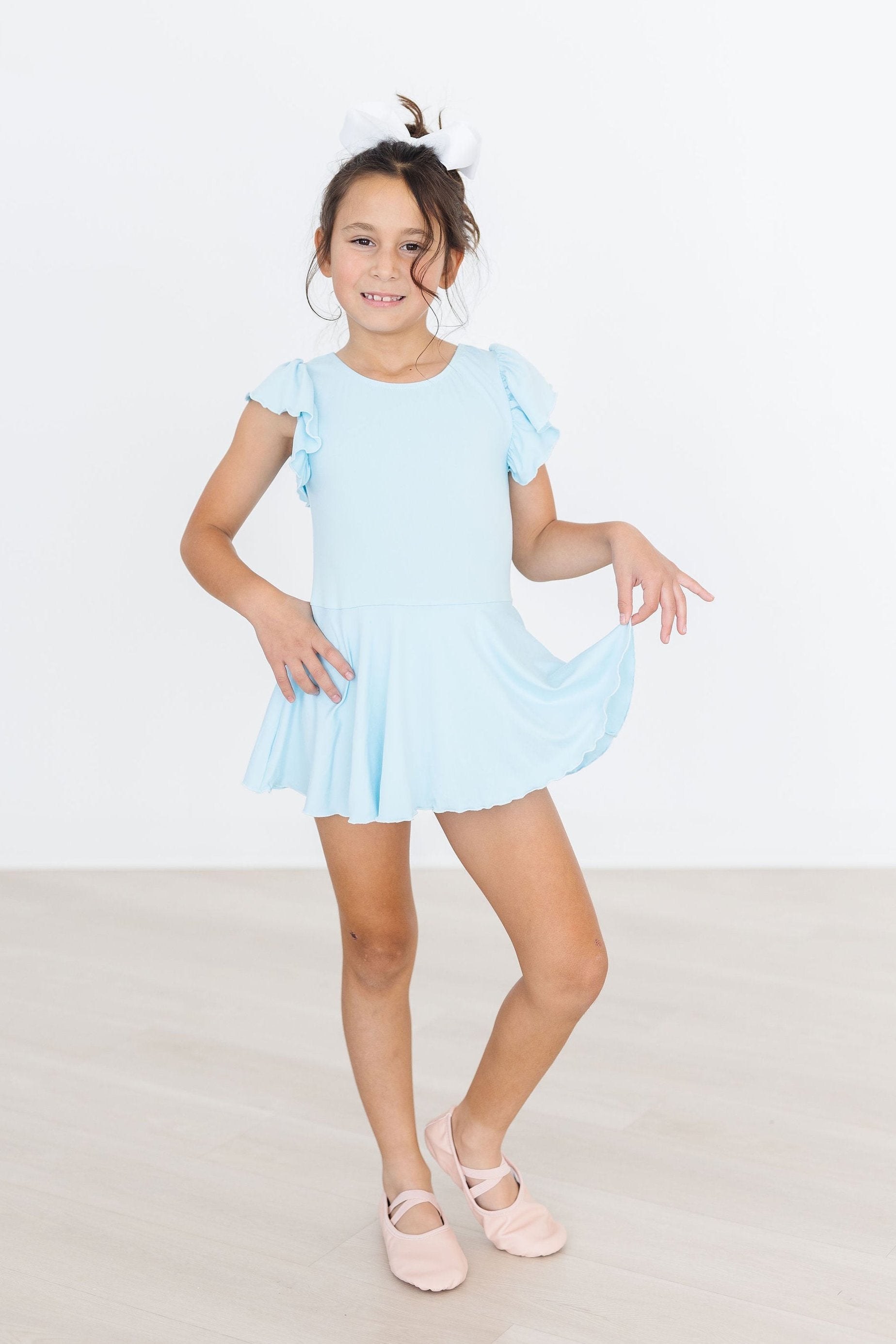 Bluebird S/S Twirl Leotard - Aaria Tees Aaria Tees
