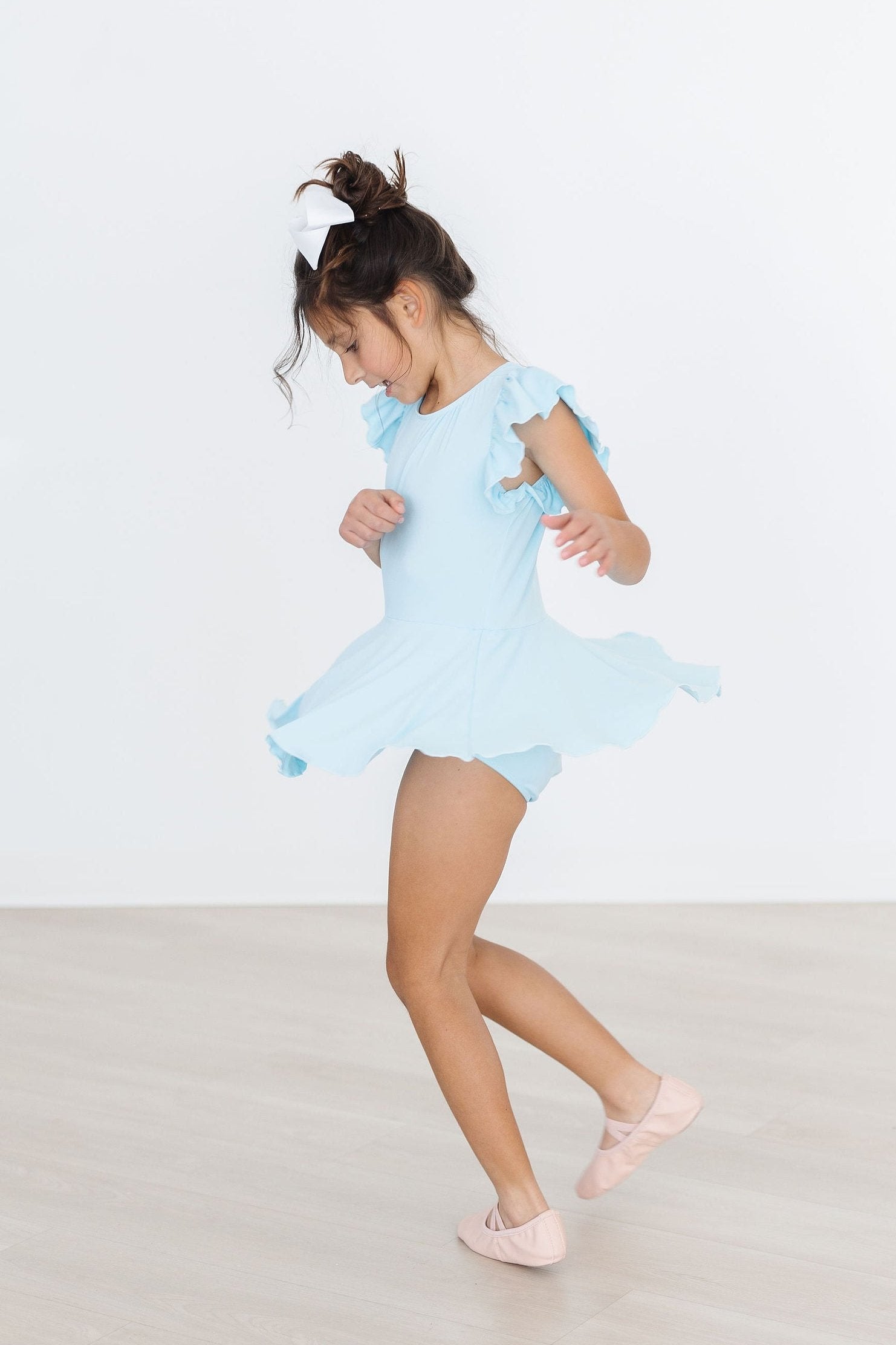 Bluebird S/S Twirl Leotard - Aaria Tees Aaria Tees