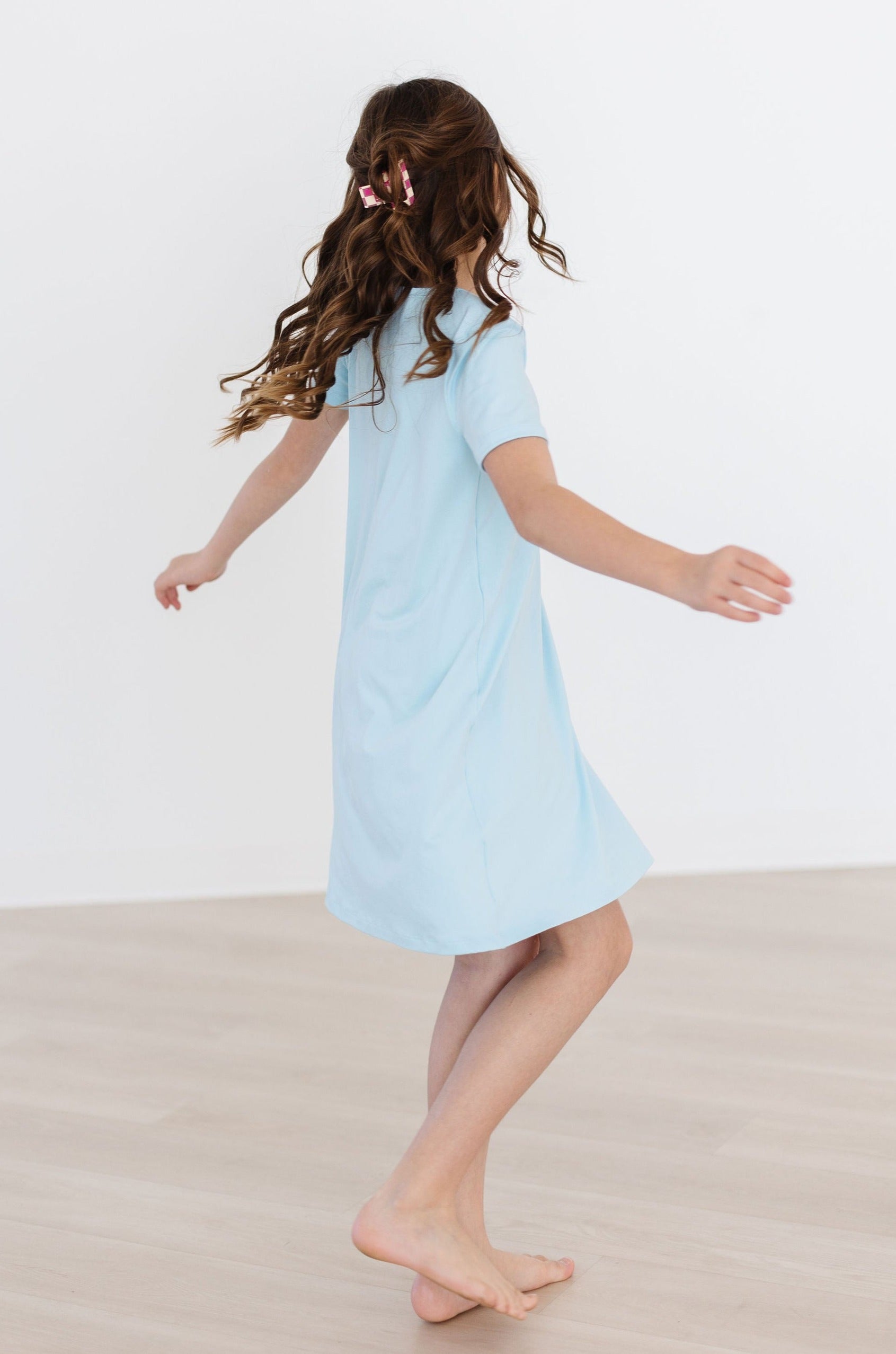 Bluebird T-Shirt Dress - Aaria Tees Aaria Tees