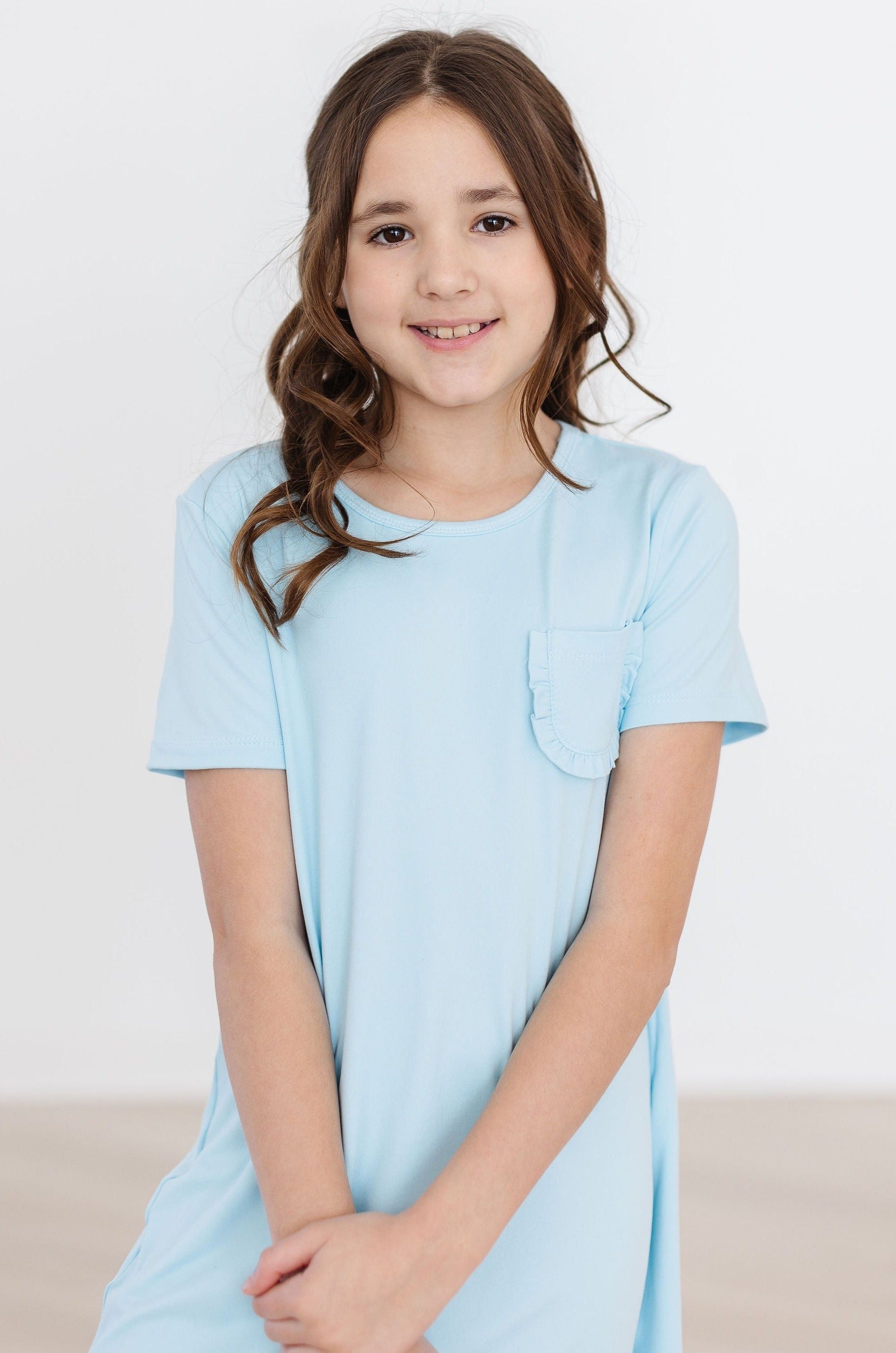 Bluebird T-Shirt Dress - Aaria Tees Aaria Tees