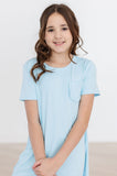 Bluebird T-Shirt Dress - Aaria Tees Aaria Tees