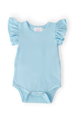 Bluebird S/S Flutter Bodysuit - Aaria Tees Aaria Tees