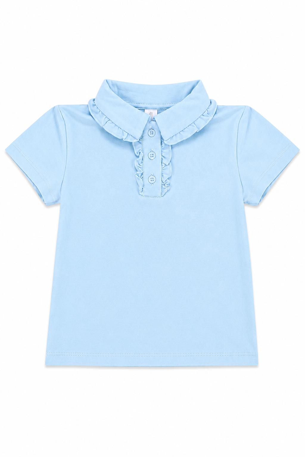 Bluebird S/S Ruffle Polo - Aaria Tees