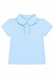 Bluebird S/S Ruffle Polo - Aaria Tees Aaria Tees